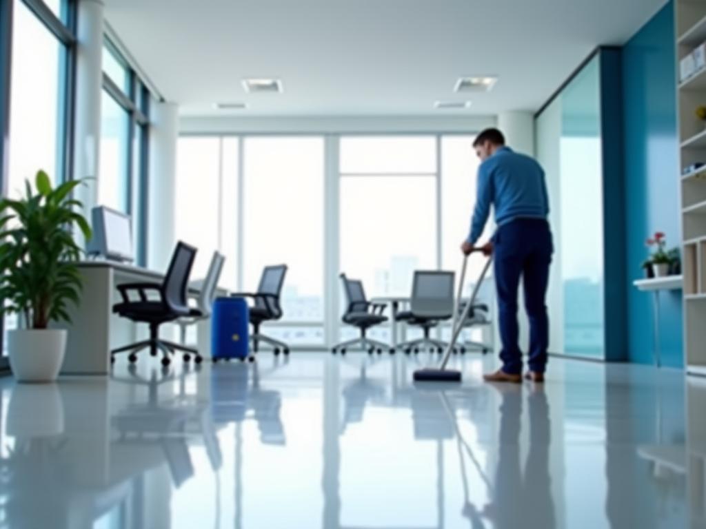Nettoyage commercial agence immobilière Lyon